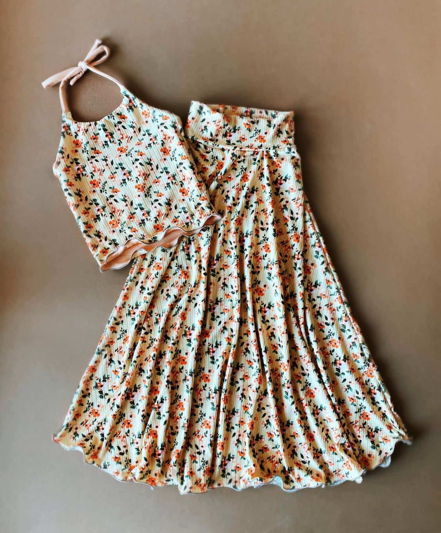 K. Risko - RTS 4T Brielle Halter & Maxi Skirt