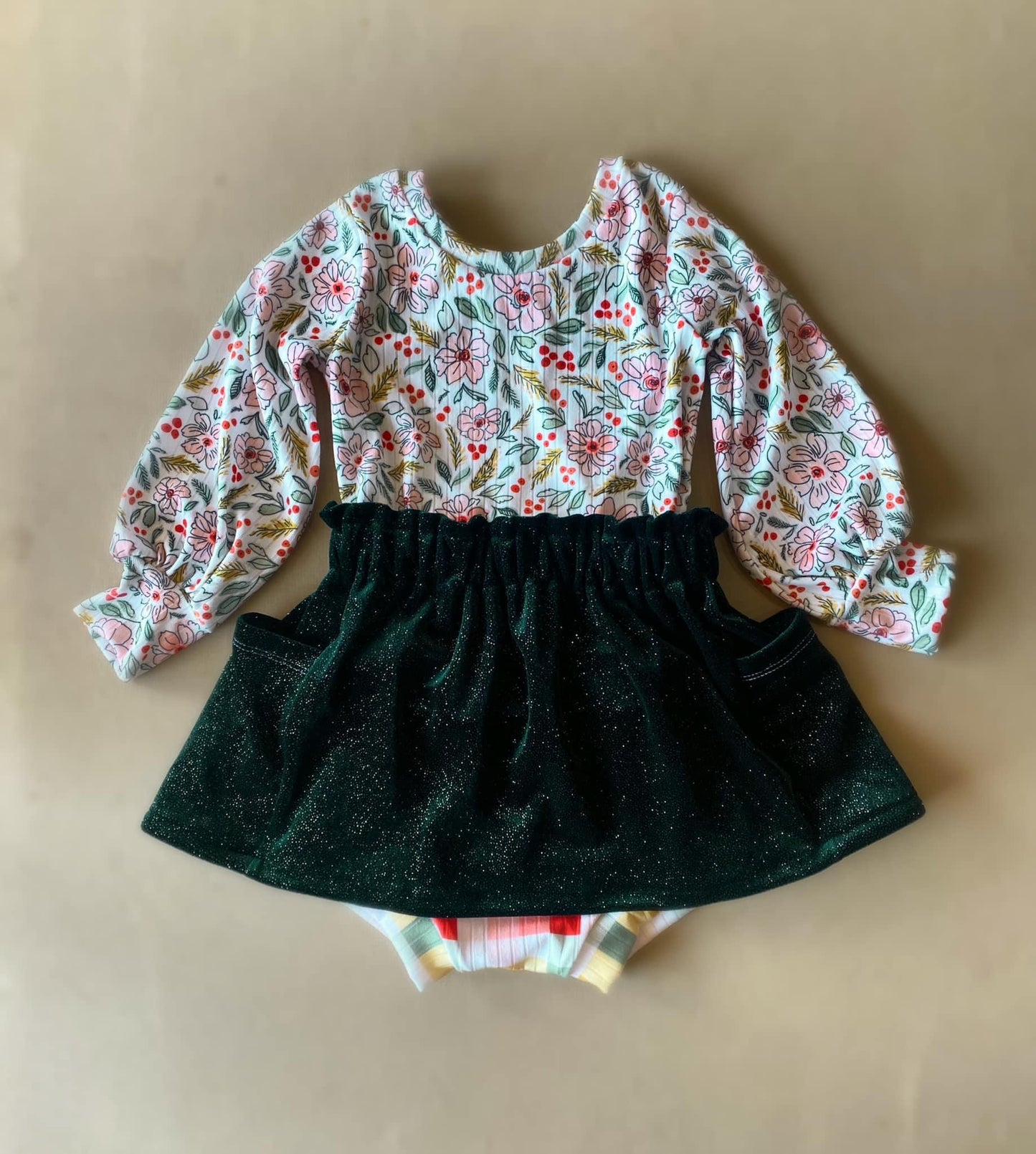 C. Adams - RTS 3T Bloomsberry 🎈 + Paperbag Pocket Skirt (shorty length) + bummies