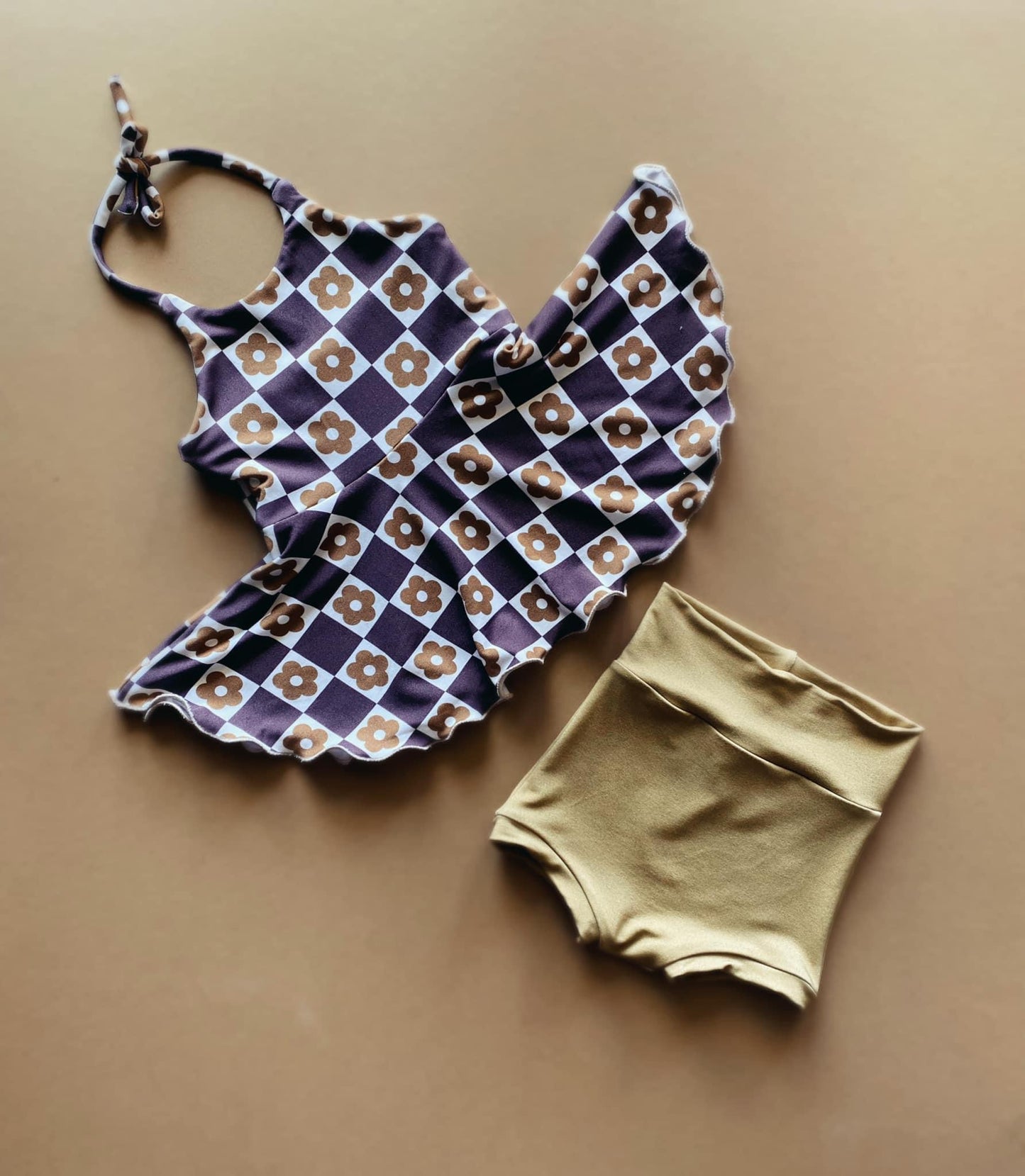 A. Bolain- RTS 3T Brielle Halter Twirl & Sonoran Shorties
