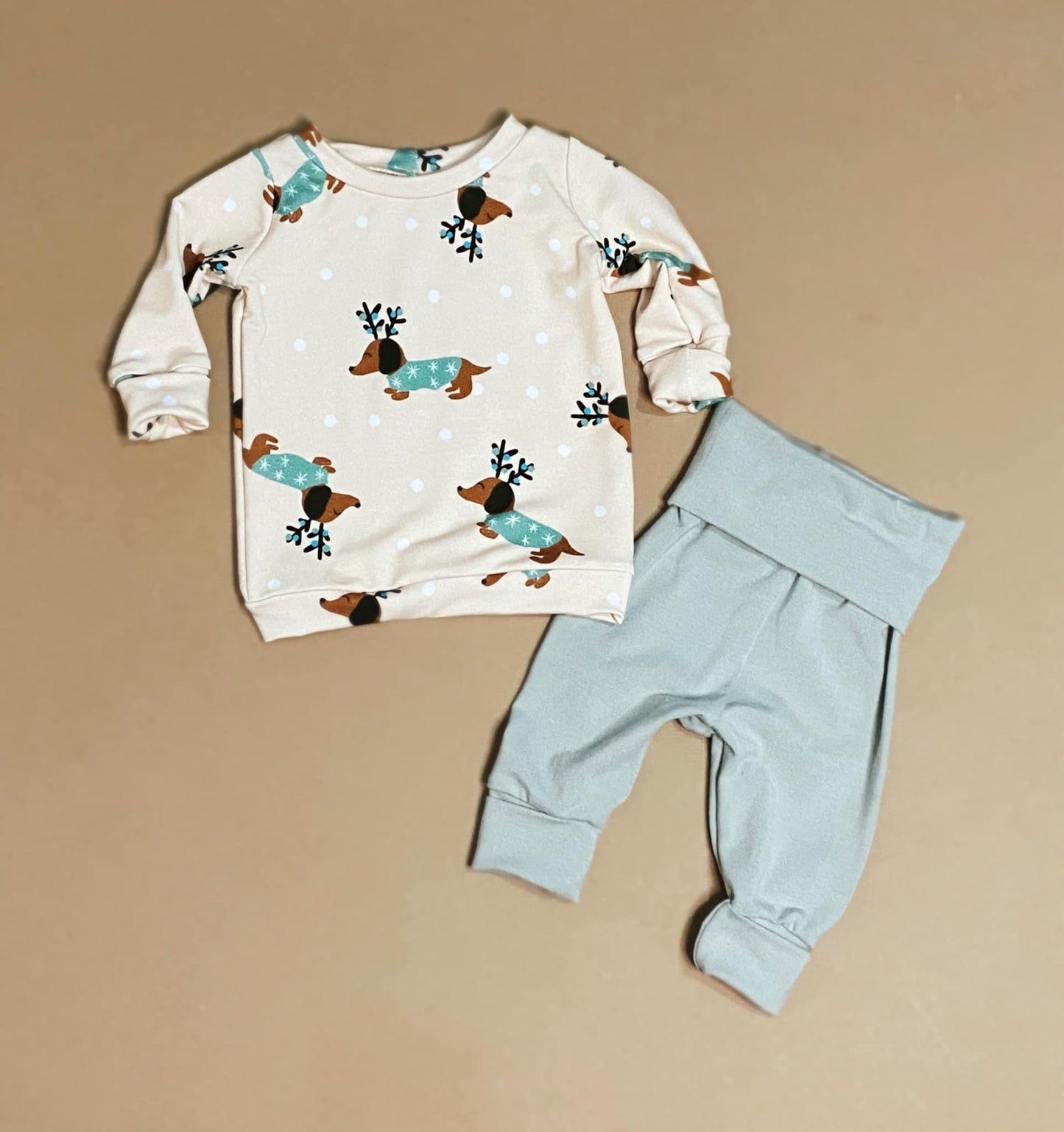 RTS 0/3m Dolman & Joggers - Reigndogs