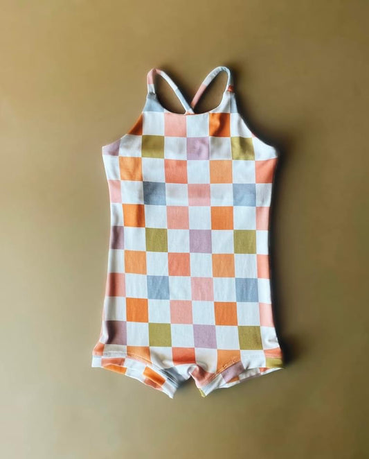 A. Bolain - MTO Checker Brielle Bodysuit