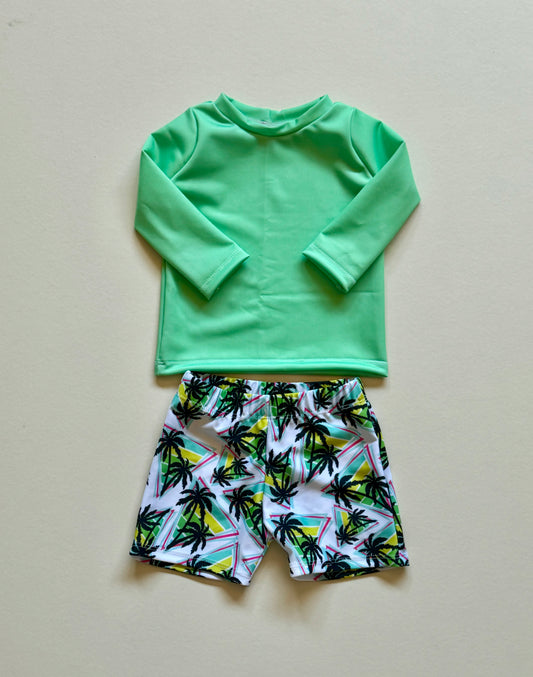 T. Aubrey - RTS 6/9m Rashguard & Board Shorts