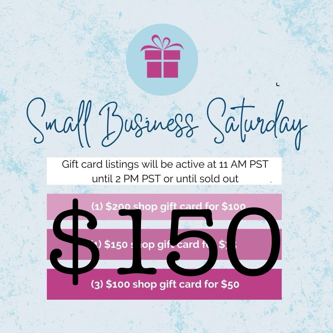 $150 Shop Credit