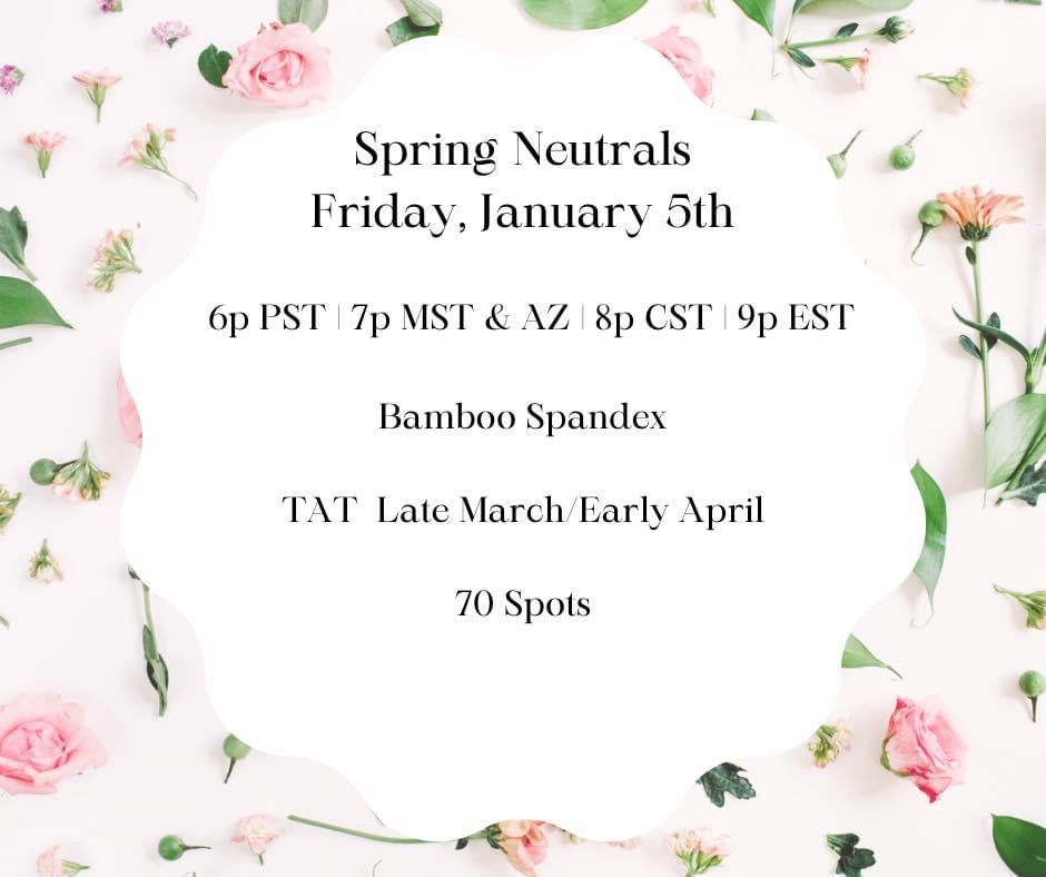 E. Hahn - Spring Neutrals Drop