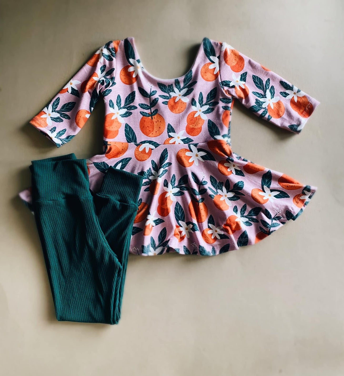 C. Adams - Oranges Twirl & Leggings