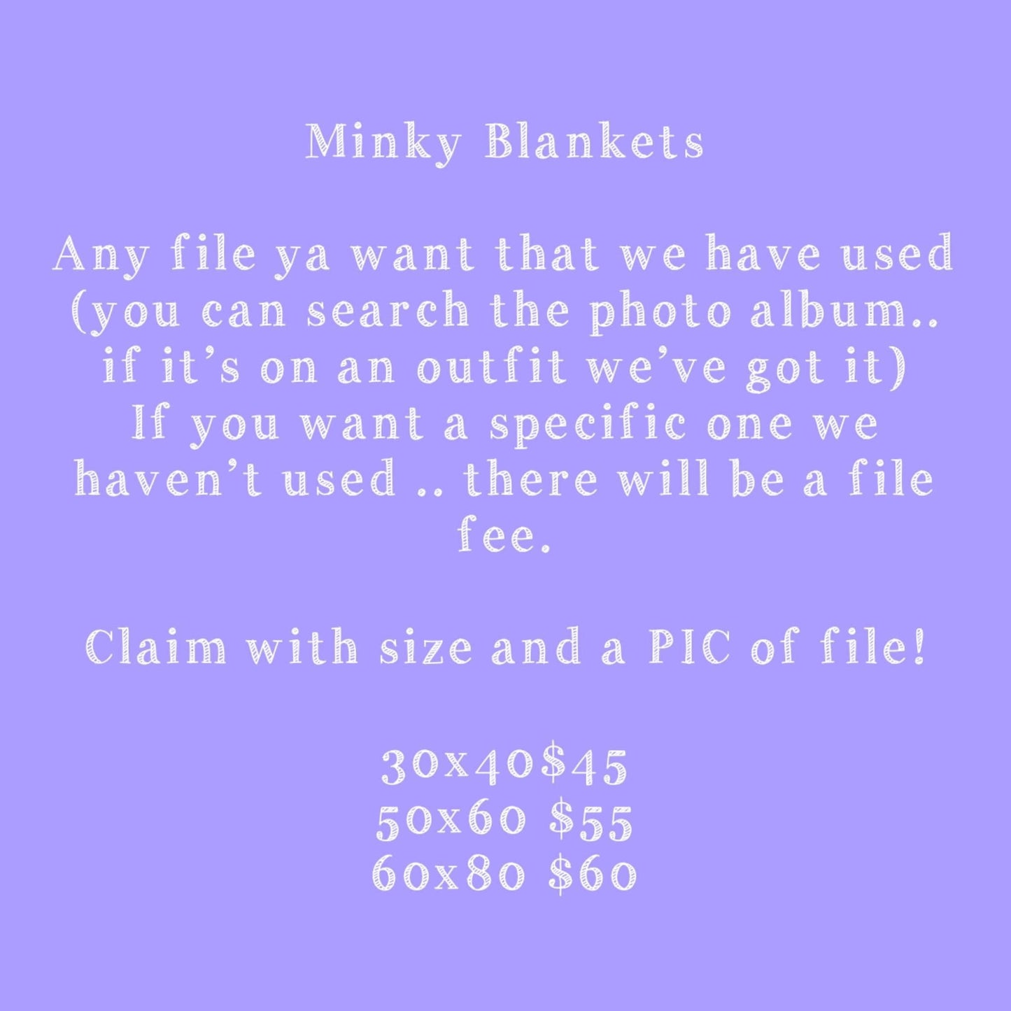 E. Brewer - Minky Blanket (NO CODES)