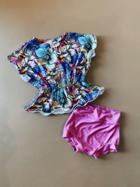 A. Bolain - RTS 12/18 Cinched Dolman & Bummies