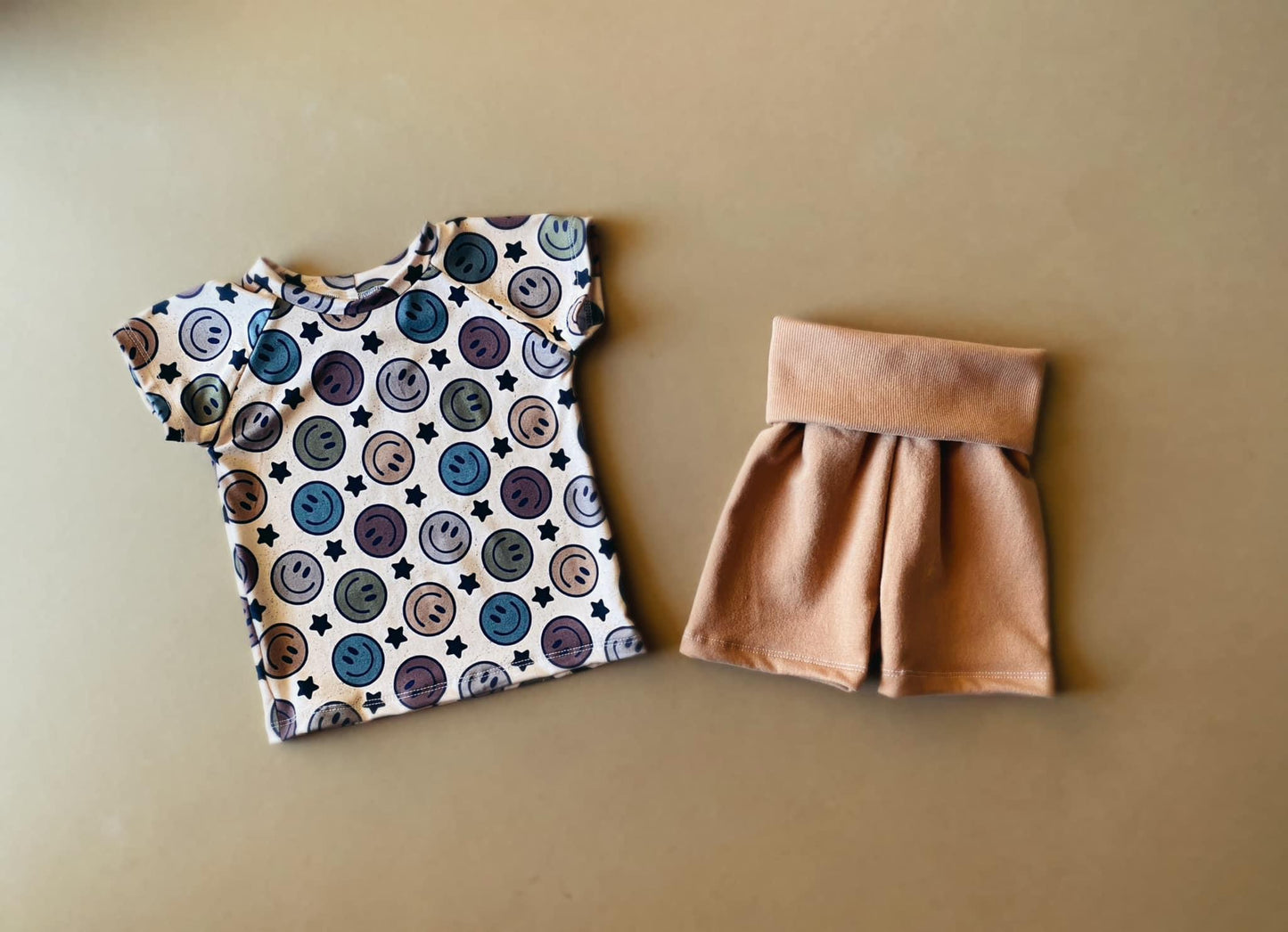 RTS 9/12m - Nirvana Tee & FO Boy Shorts