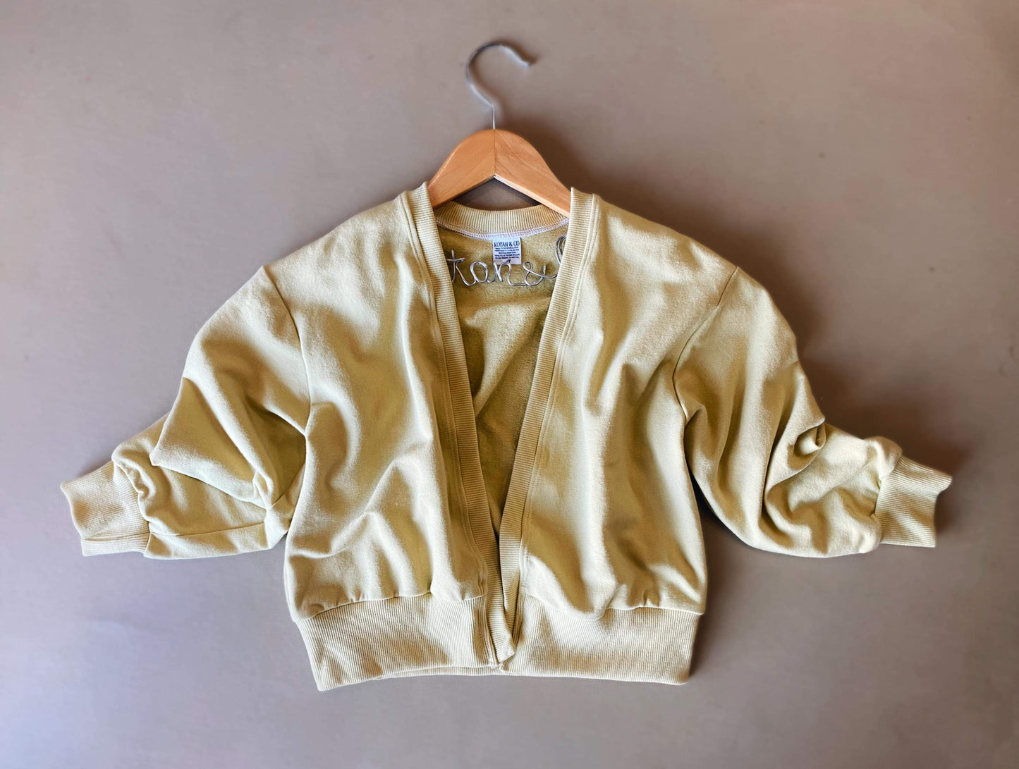 A. Chaplin - Mellow Chonky Cardigan 2T