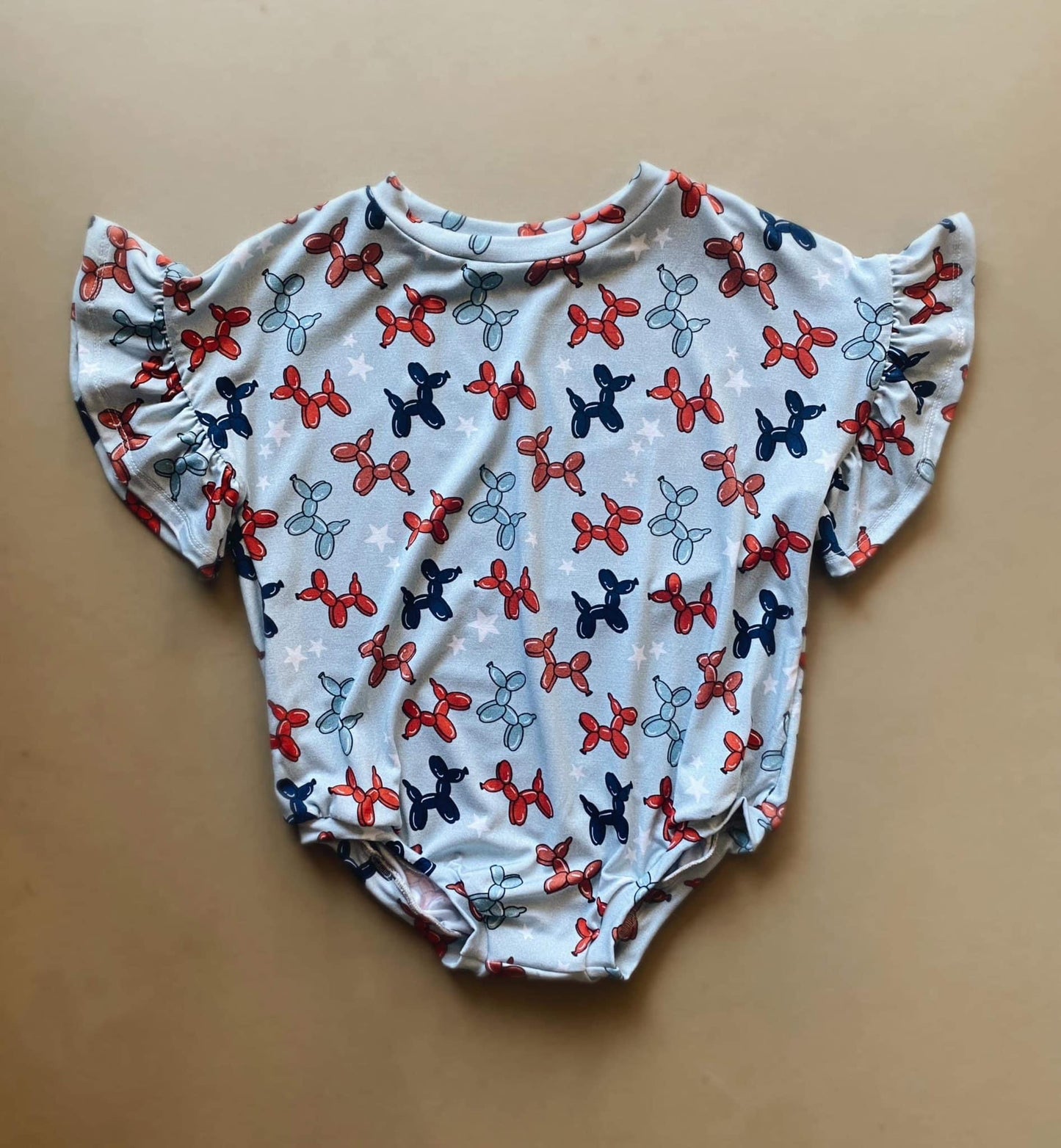 K. Keim - RTS 18/24 Inflatable Patriot Sweater Romper