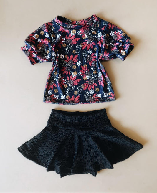 H. Etheridge - 18/24m RTS Floral & Skirted Bummies