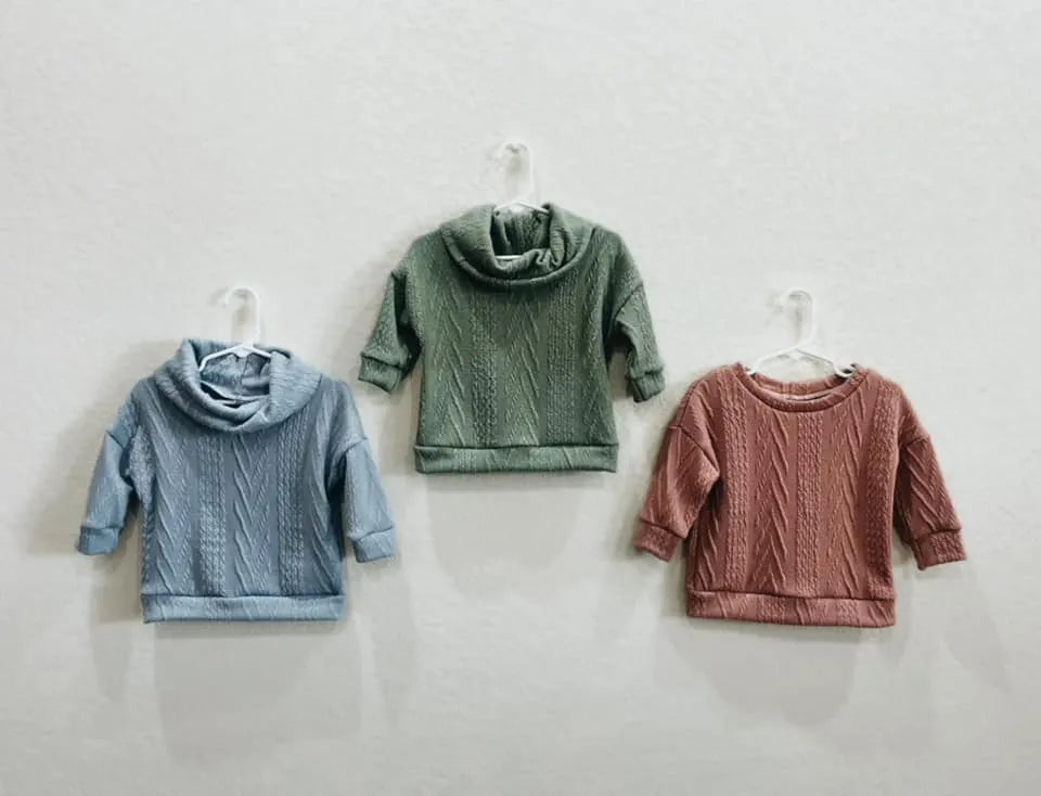 Black Cable Knit